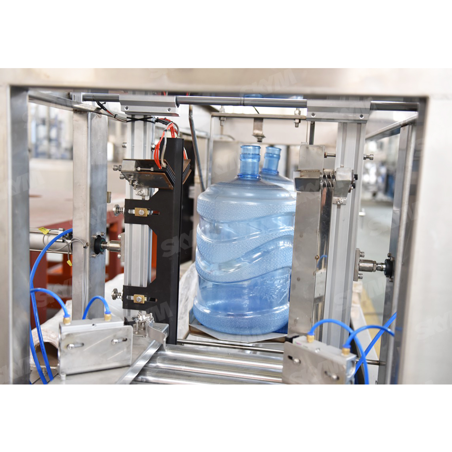 5 Gallon Barrel Water Filling And Packing Production Machine 